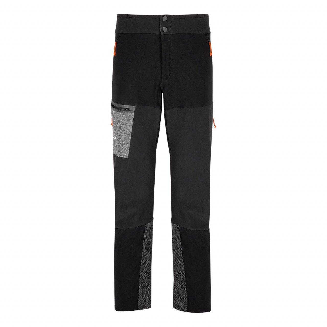 Calças Softshell Salewa Comici Short Homem Pretas 821ZWGBUV